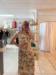Flower Maxi Dress