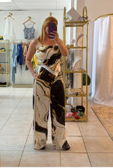 Marble gold Set