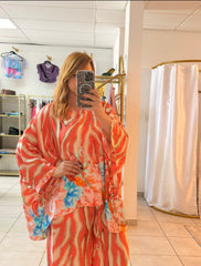 Coral Tunic Set