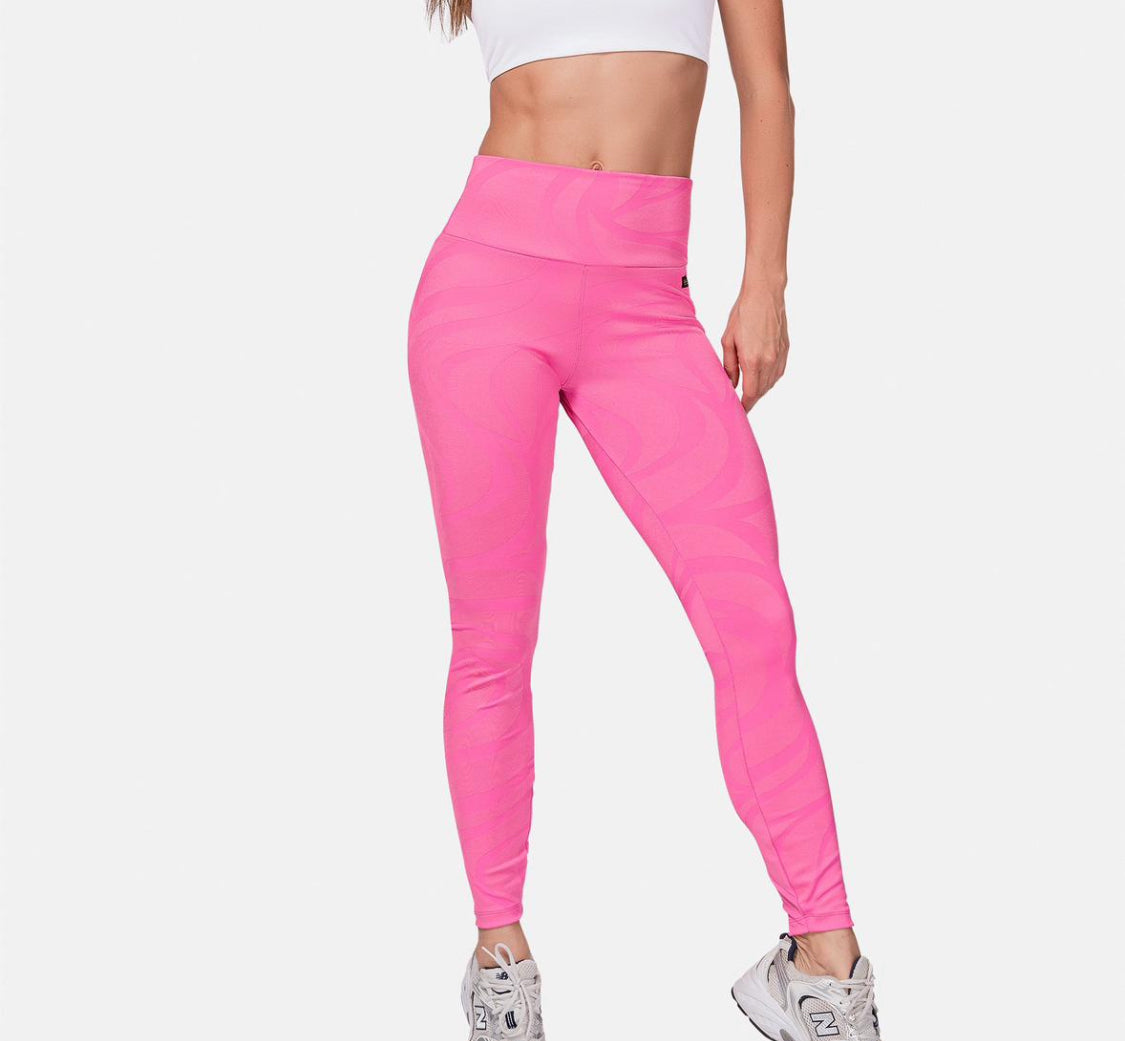 white sport and pink leggings