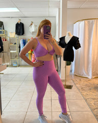 Purple bra set