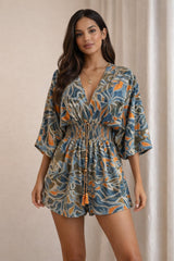 Sunset Jungle Romper