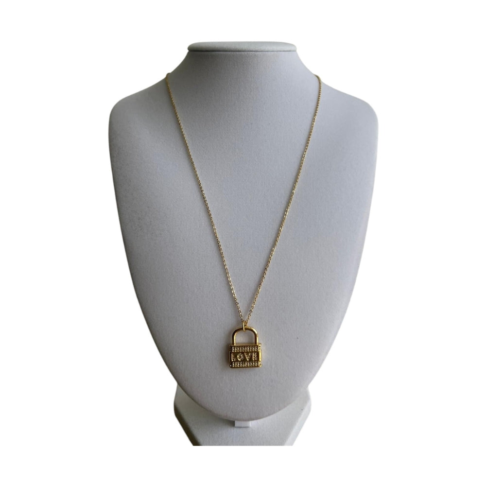 Lock Gold Chain