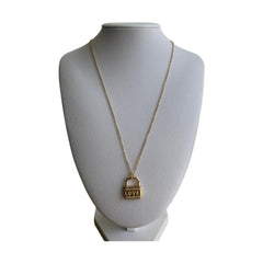 Lock Gold Chain