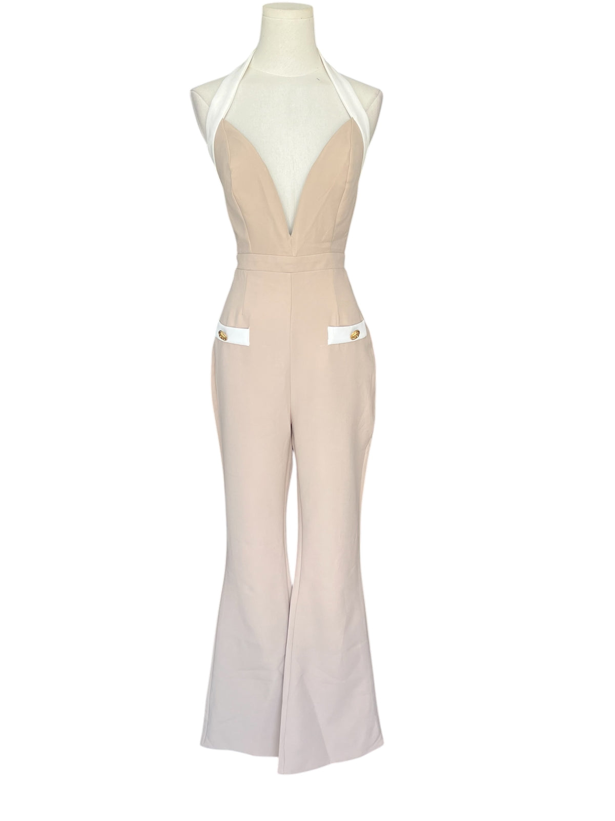 Nude Jumpsuit