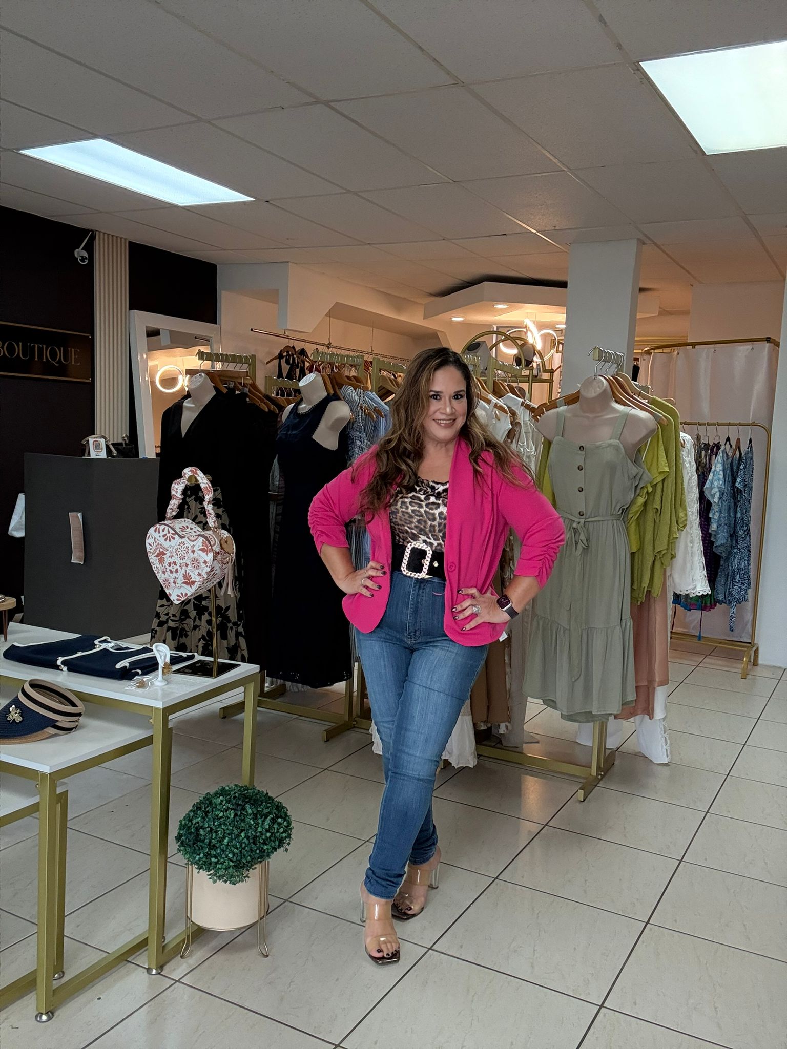 Fuchsia Blazer