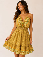Yellow Bloom Dress