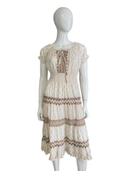 Boho sleeve dress