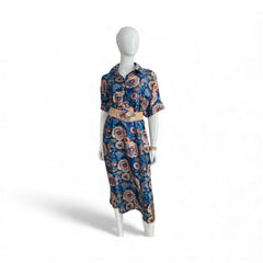 Tunic Blue Flower Dress