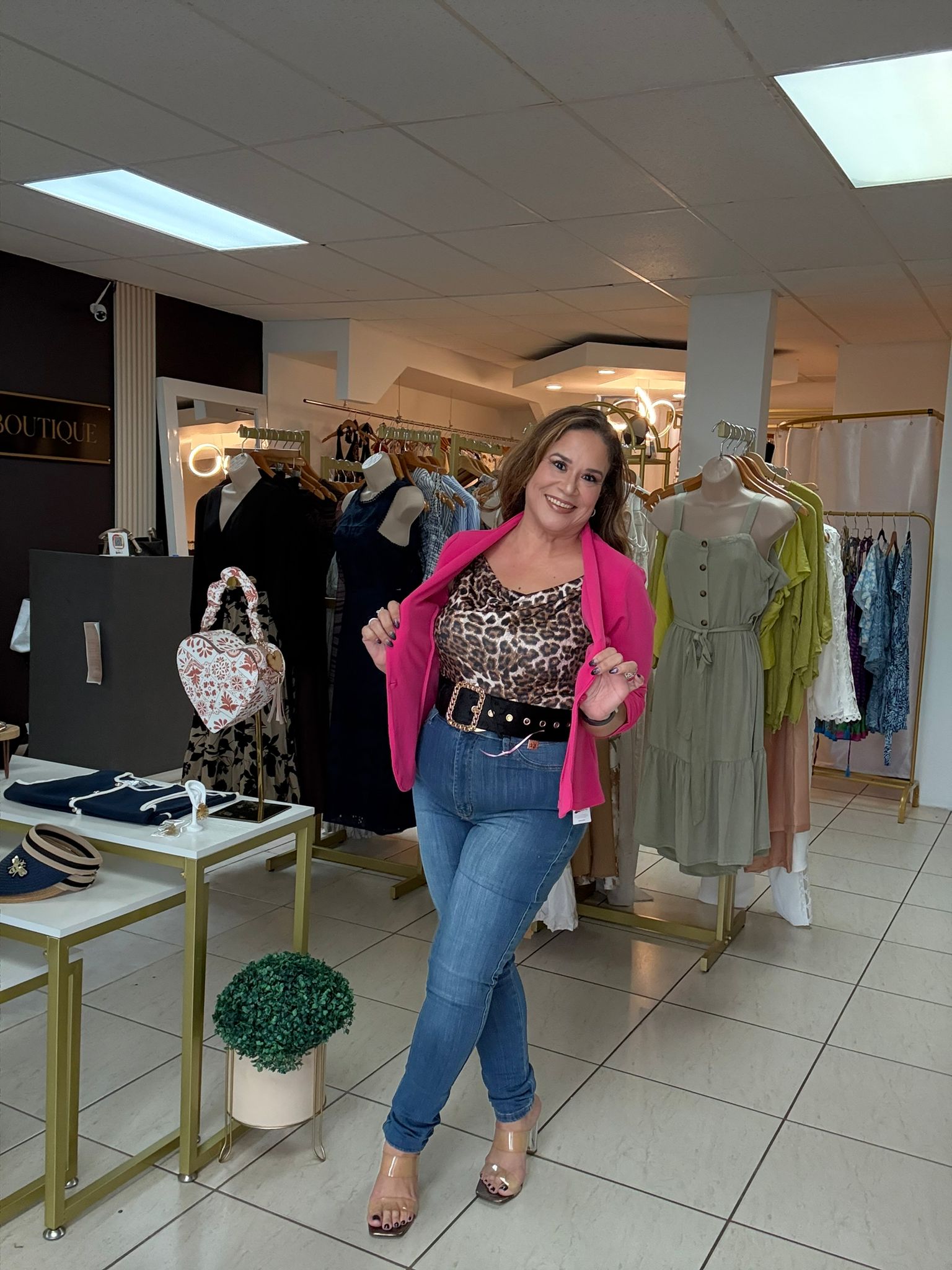 Fuchsia Blazer
