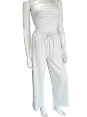 White comfy pants