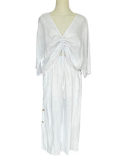 Linen white set