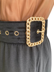Black n Gold Belt