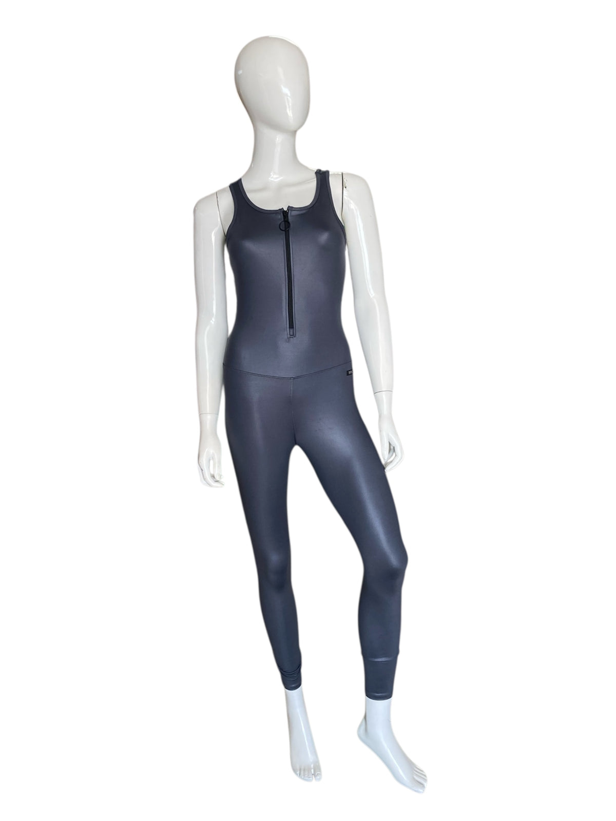 Grey one piece fitness