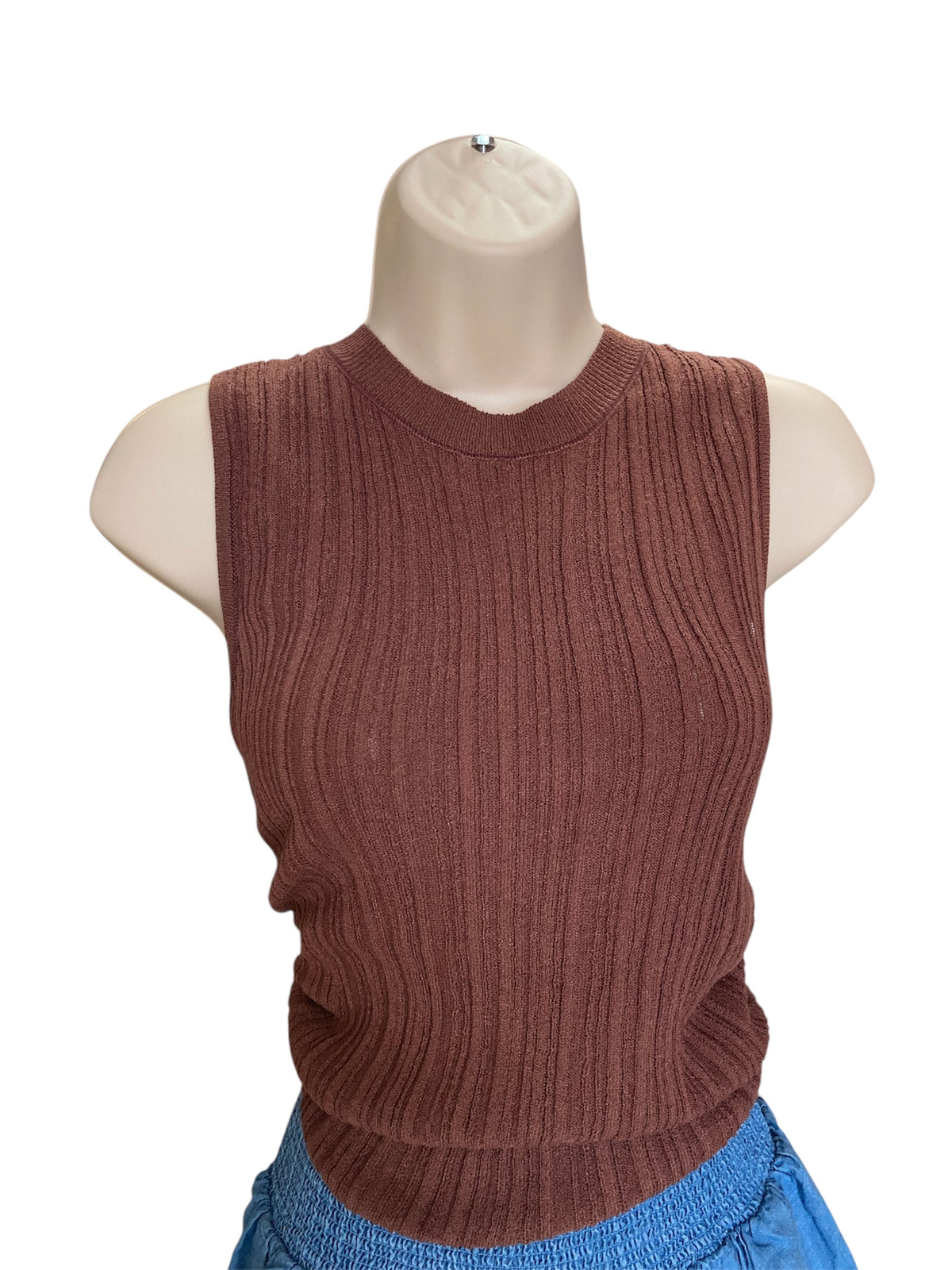 Brown Basic Top