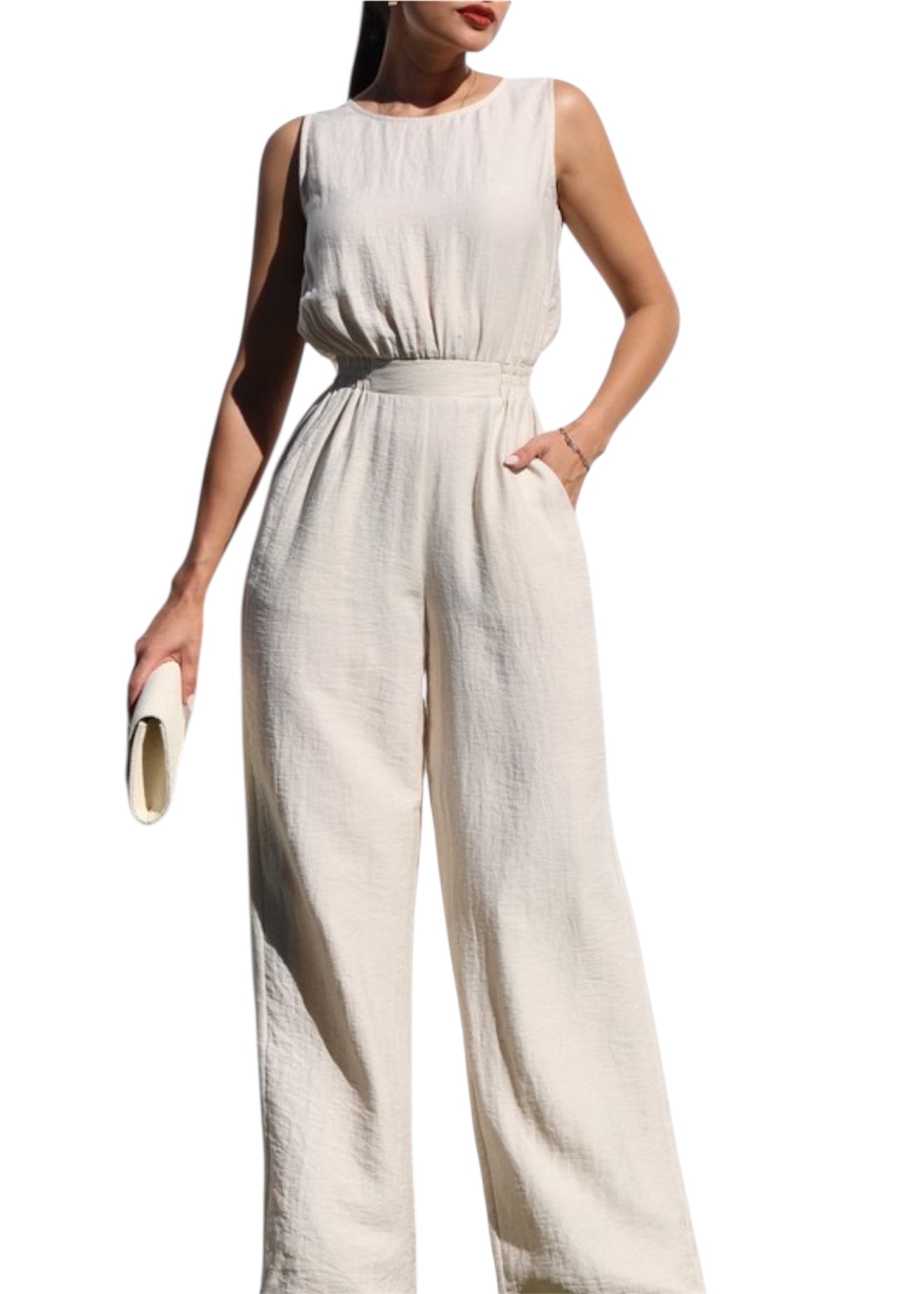 Light cream Jumpsuit