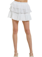 White skirt