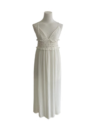 Bone White Lace Dress