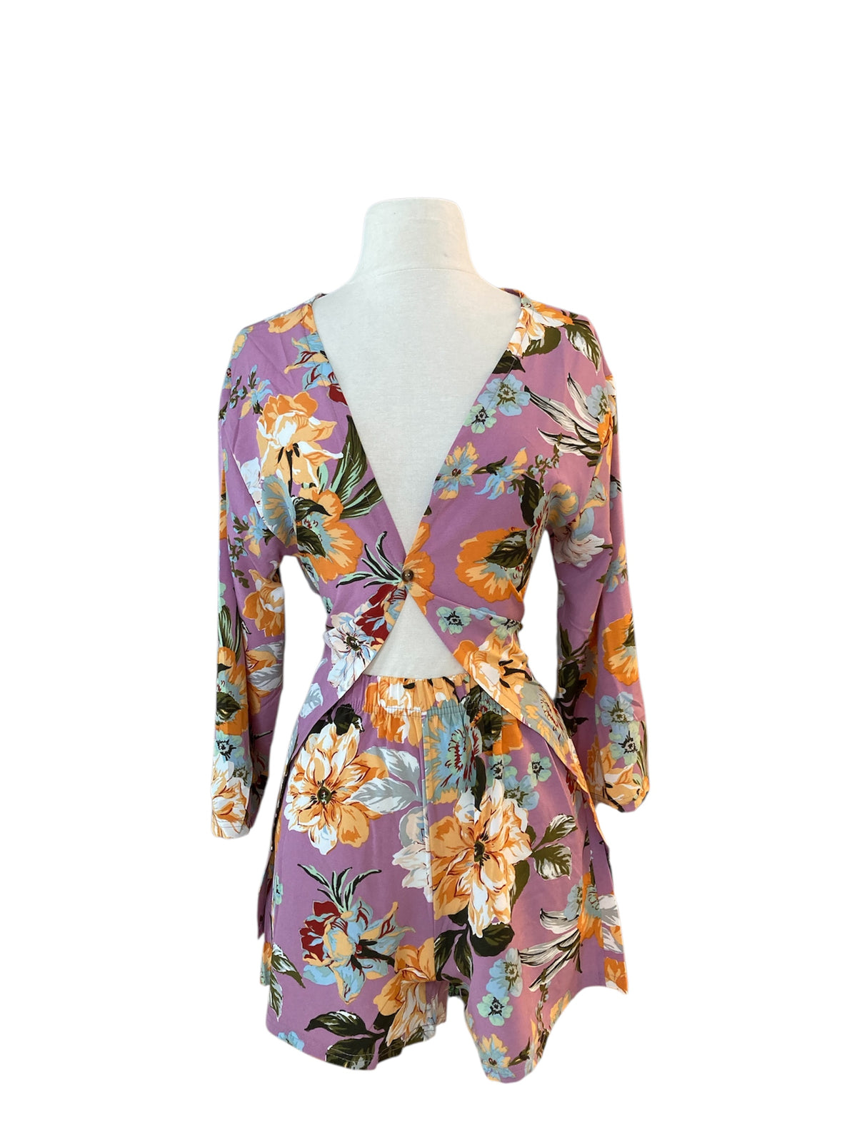 Lilac floral set