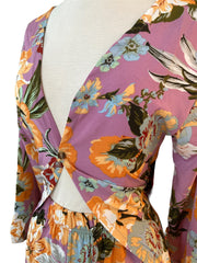 Lilac floral set