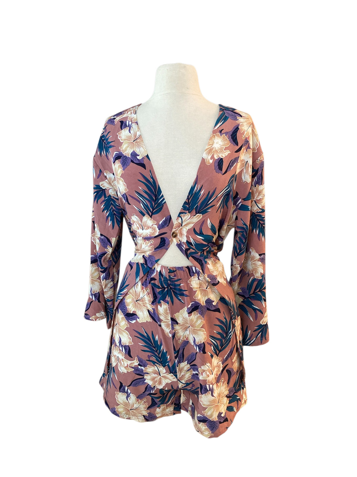 Mauve floral set