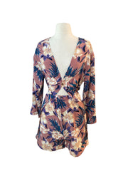 Mauve floral set