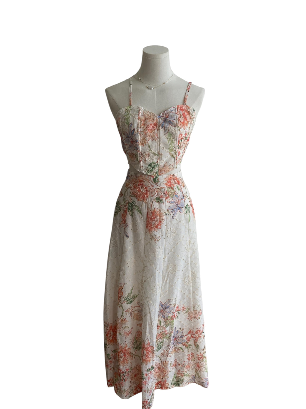 Flower Skirt Set