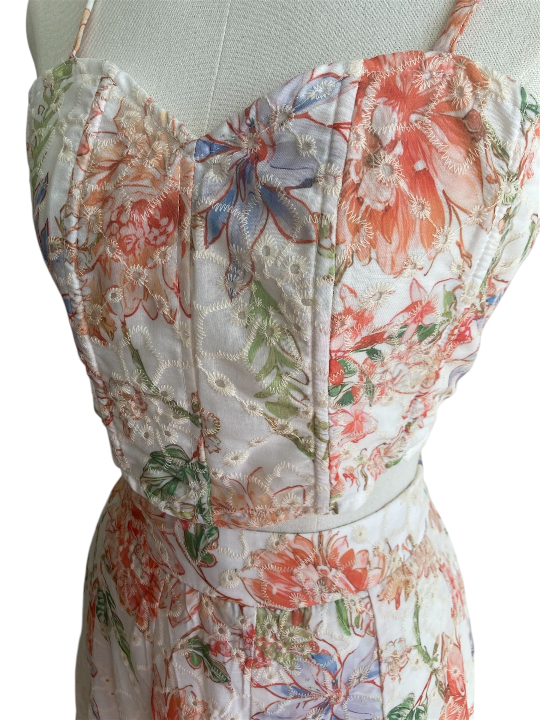 Flower Skirt Set
