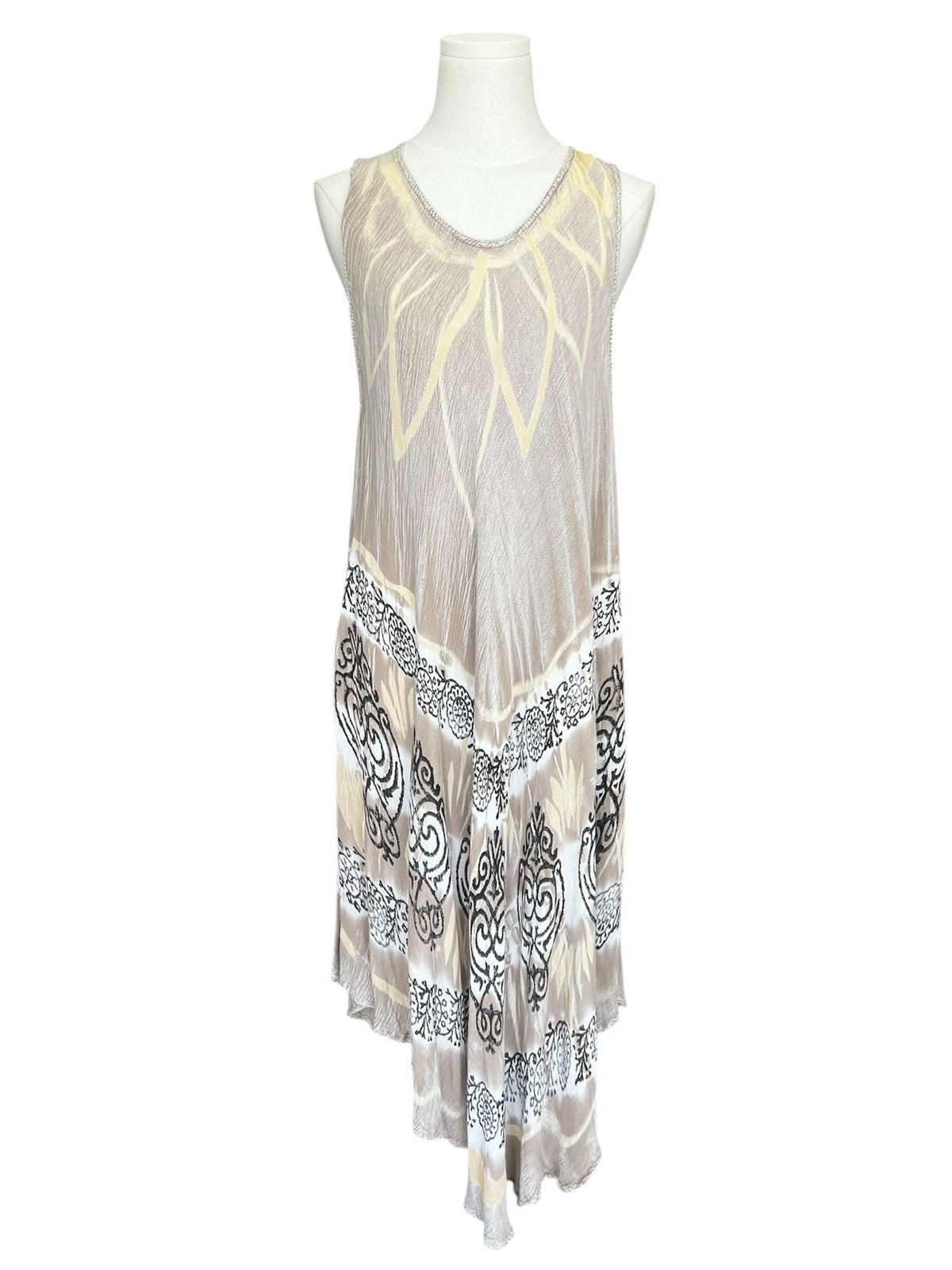 Tie dye muted dress