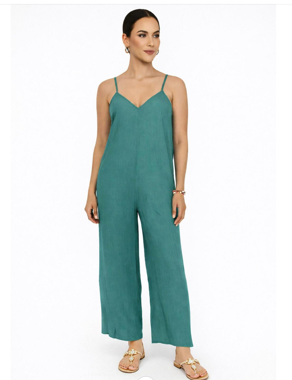 Turquoise Jumpsuit