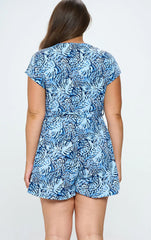Blue Romper