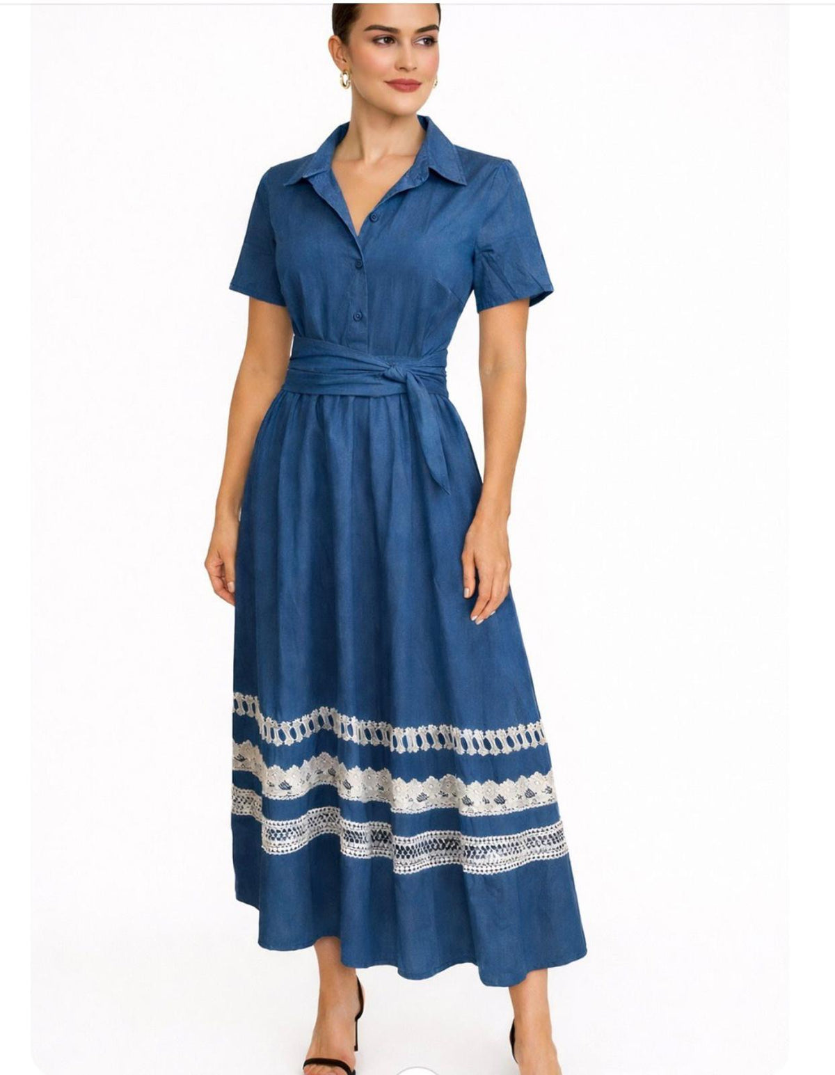 Jean Maxi Dress