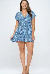 Blue Romper