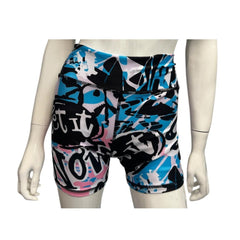 Graffiti Short Leggings
