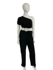 Black Jumpsuit One Shoulder