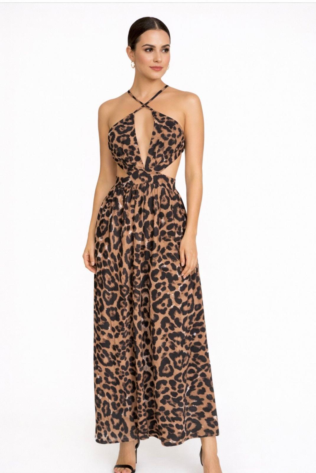 Animal Print Maxi